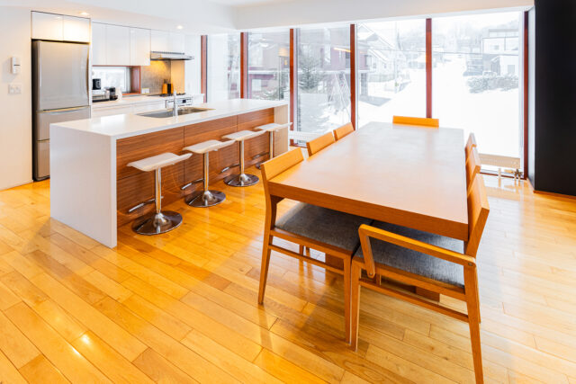 20231213 Niseko Central Konkurito Yukibana KONQ Kitchen Winter Lores 1