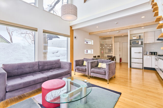 20240305 Niseko Central Hirafu House1 HH01 Living Room Winter Lores DSC7298 1