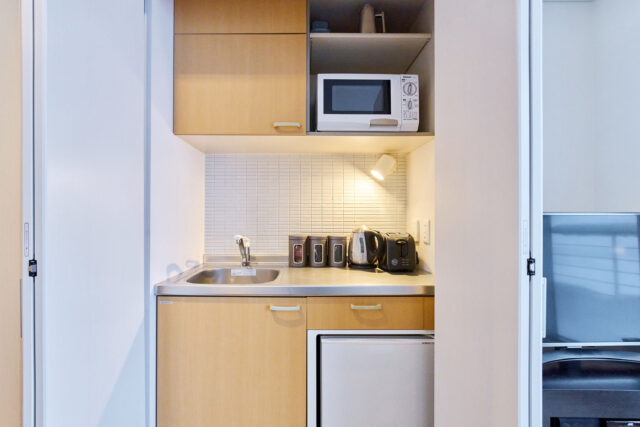 Yama Shizen Studio Room Kitchenette