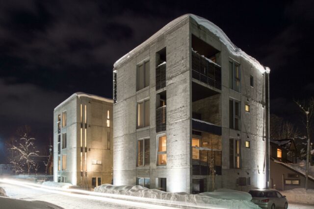 Kisetsukan Winter Night Exterior