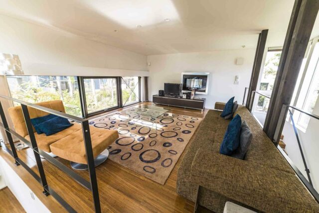 Mori  K  Mork  Konishi  House  Living  Room  Summer1