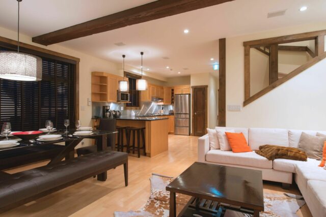 Tsuru 2 Living Room and Kitchen