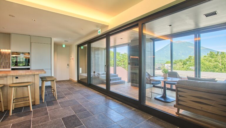 20250708 Niseko Central Sekka Kan2 Summer Kitchen Balcony DSC9810 Lores 1