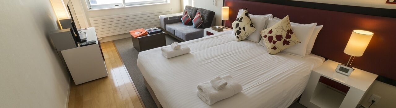 ヨウテイトラックスのベッドアップグレード ニセコセントラル