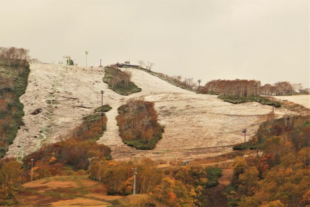 Annupuri Autumn Snow Oct 18 2017