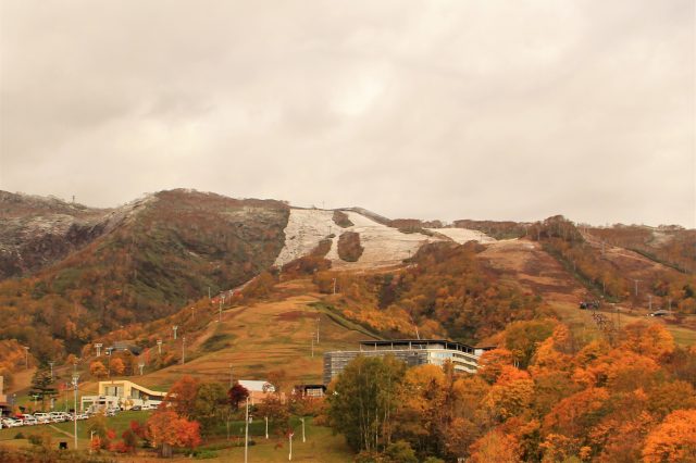Annupuri Autumn Snow From Ye601 Oct 18 2017 2