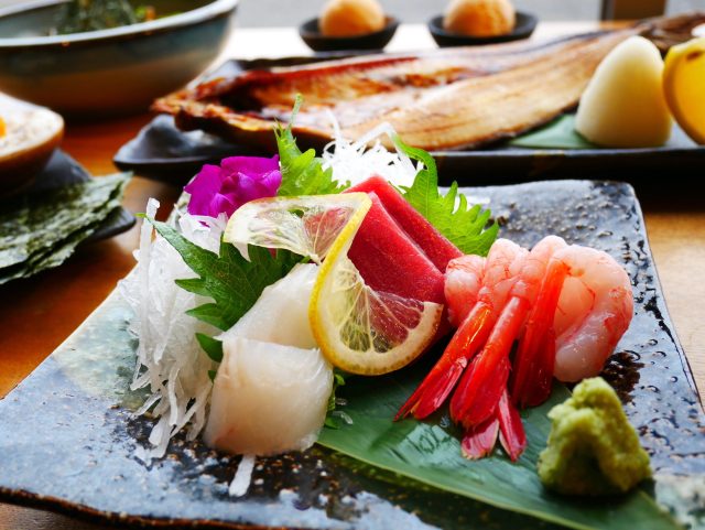 Kumo Kasagumo Golden Week 2023 Set Menu - 3 Kinds of Sashimi