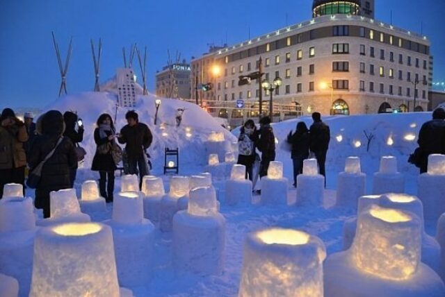 Otaru Snow Light Path Festival 2 161101 183123
