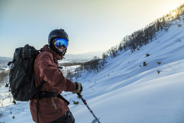 Smiling Skier
