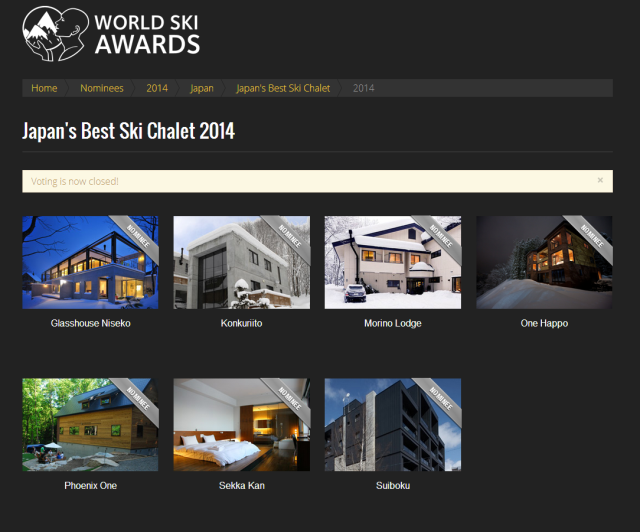 best ski chalet