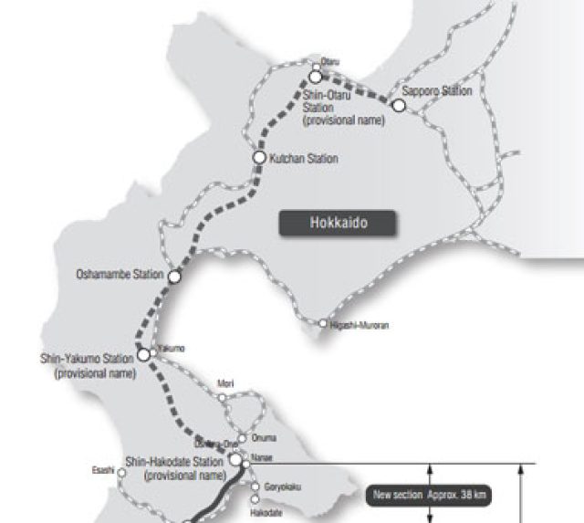 Niseko bullet train line