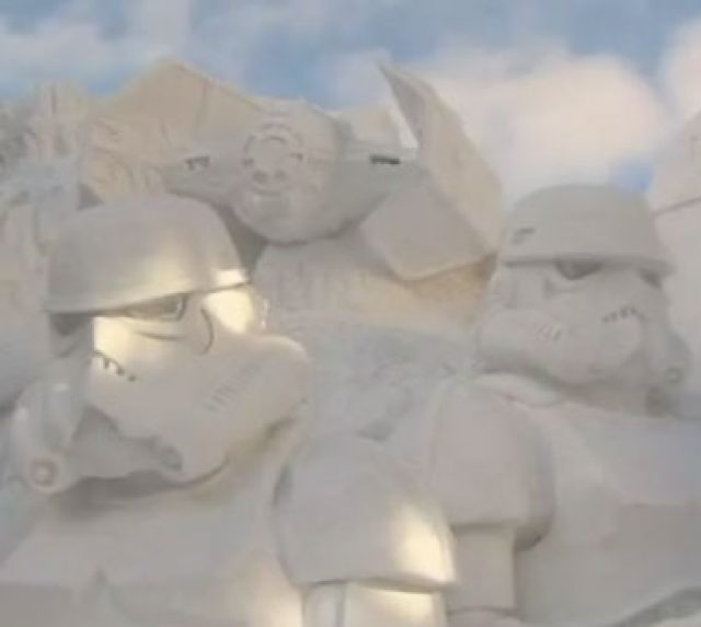 Sapporo Ice Festival: Star Wars