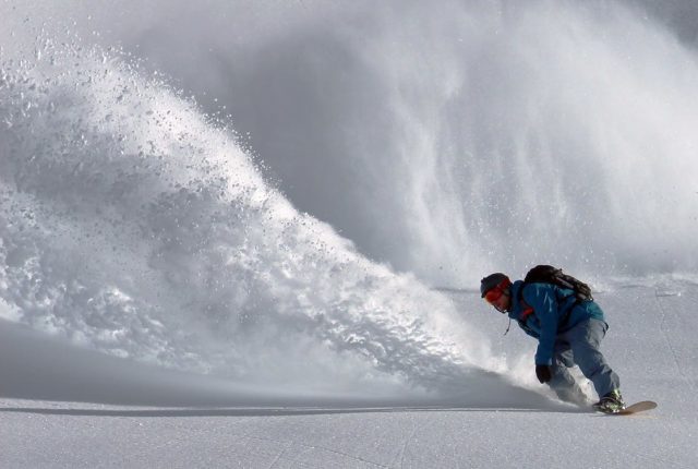 snowboarding power snow winter