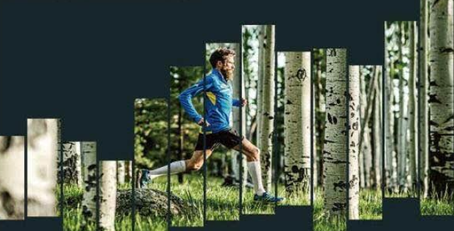 Trails In Motion Running Man1