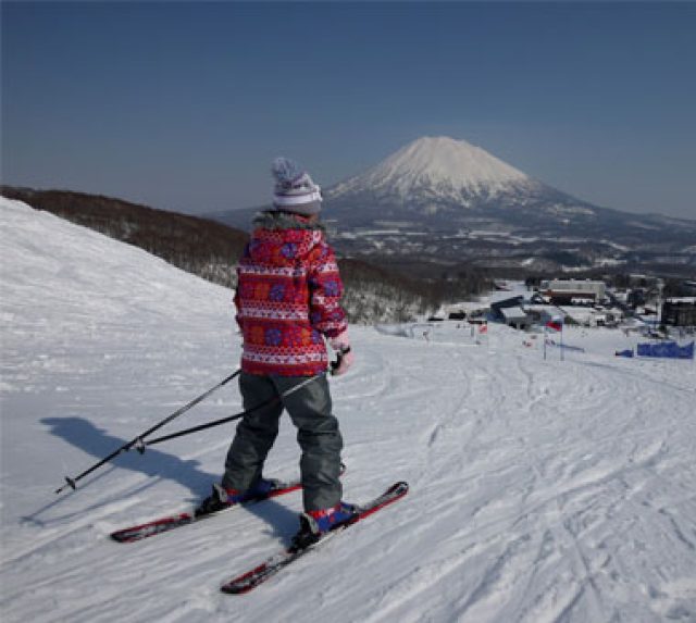 Mt. Yotei in Spring