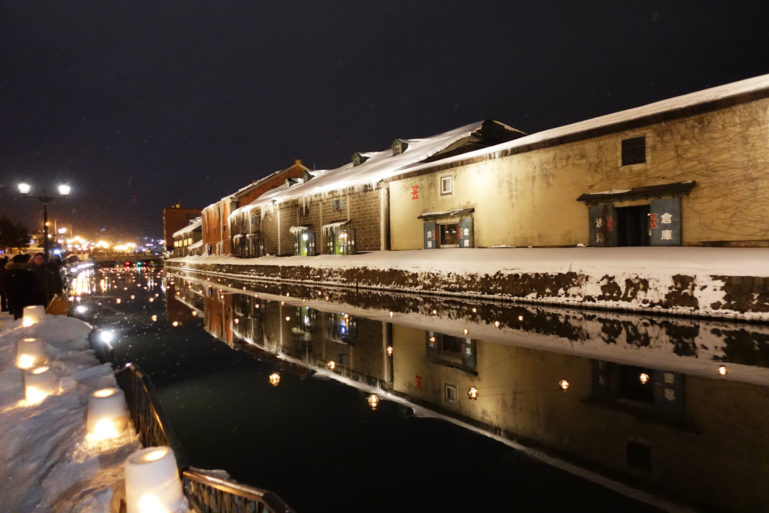 Otaru Snow Light Path 201711