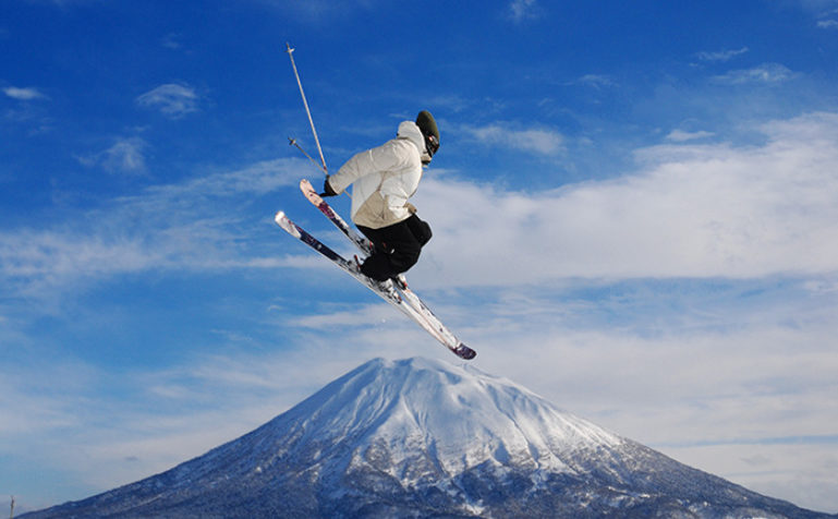 Skiing doesn't get much better than this.