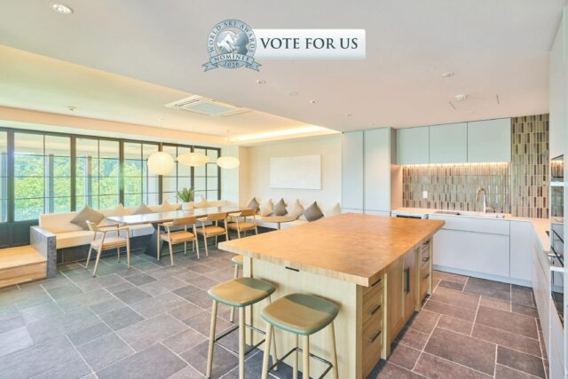 The interior of Sekka Kan 2 kitchen and dining area
