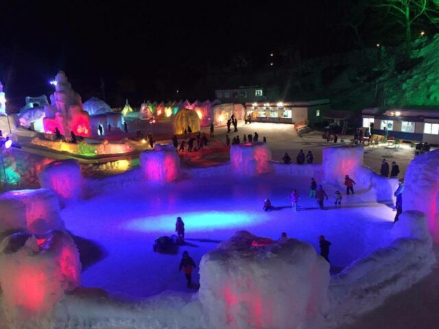 Shikotsu Ice Festival 2017