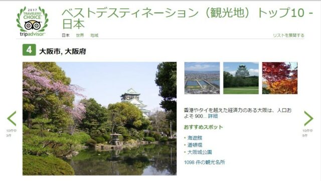 第四位　大阪府大阪市