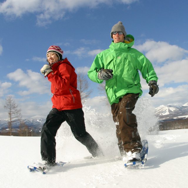 Niseko snowshoeing